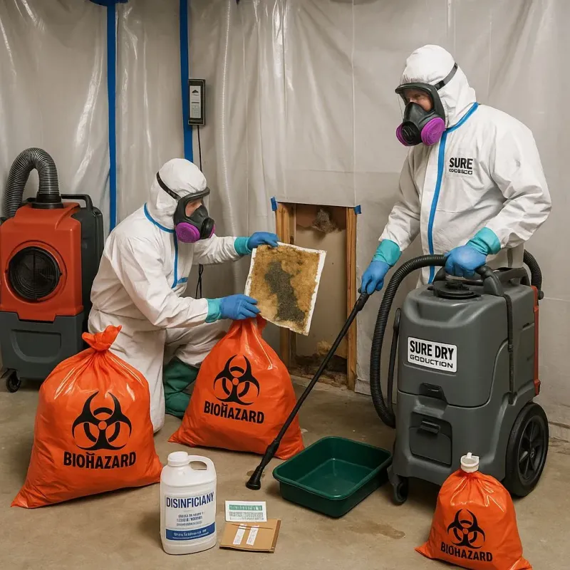 Contaminated Water Handling Protocols process in Menard County, TX